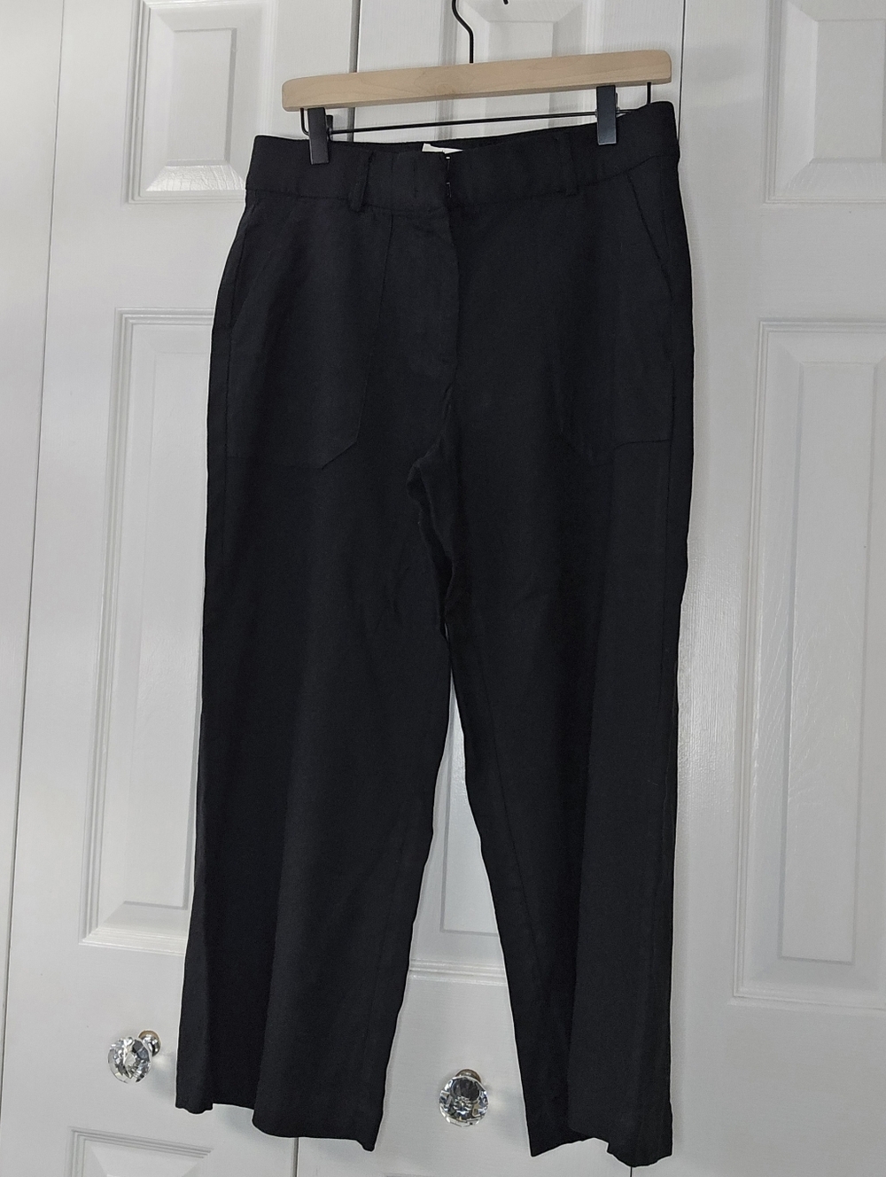 Black Wide Leg Dress Pants